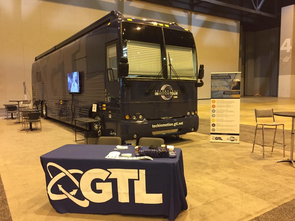 ViaPathTech's tweet photo. #GTL Technology in Motion #GTLTechTour Bus is easy to spot & ready for @ACAInfo #ACACoC147 Conference. Stop by booth 301! #VisionValueTrust https://t.co/jTsm531Leo