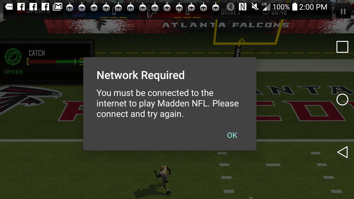 MattPezzi's tweet photo. @EAMaddenMobile this happened twice now I've lost two of my weekend tournament tickets. Get back with me ASAP https://t.co/mYBOxYdQir