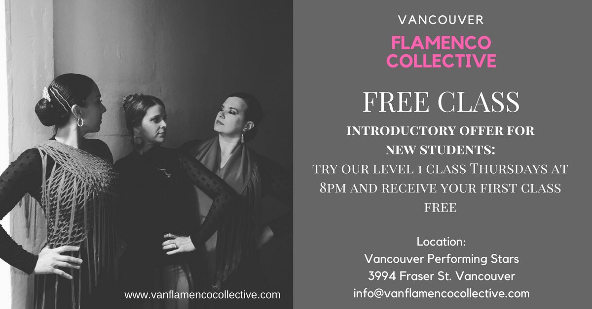 Sign up for the fall! Classes start September 7th!#vancouver#vancouverdancers#vancouverarts#vancouverclasses#flamenco
