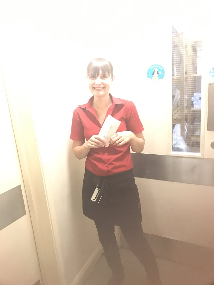 Our part time Esther has done a brilliant job on upselling by the table today with a brilliant £134.14.. well done 💪🏻 <a href="/MarkCash15/">Mark Cash</a>