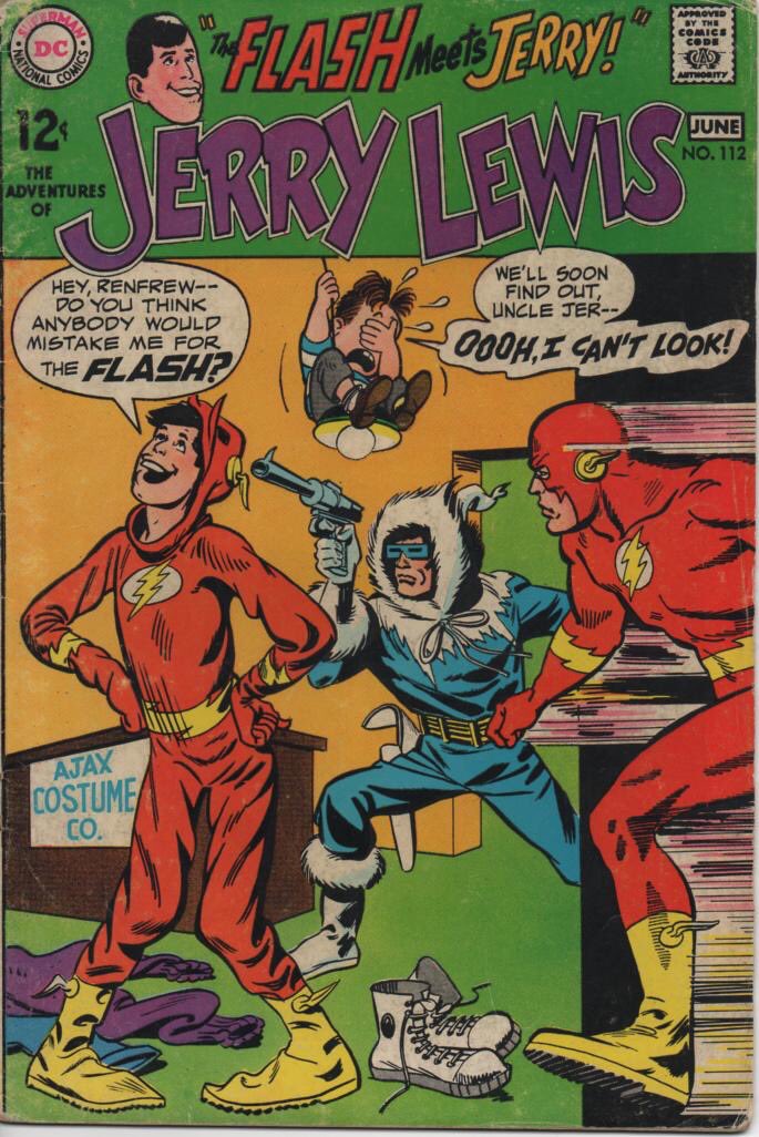 RafaDato2's tweet photo. El legado de Jerry Lewis también incluyó su propia línea de cómics, al grado de compartir aventuras con héroes de DC como Batman y Flash https://t.co/KMJgfTJ2JF