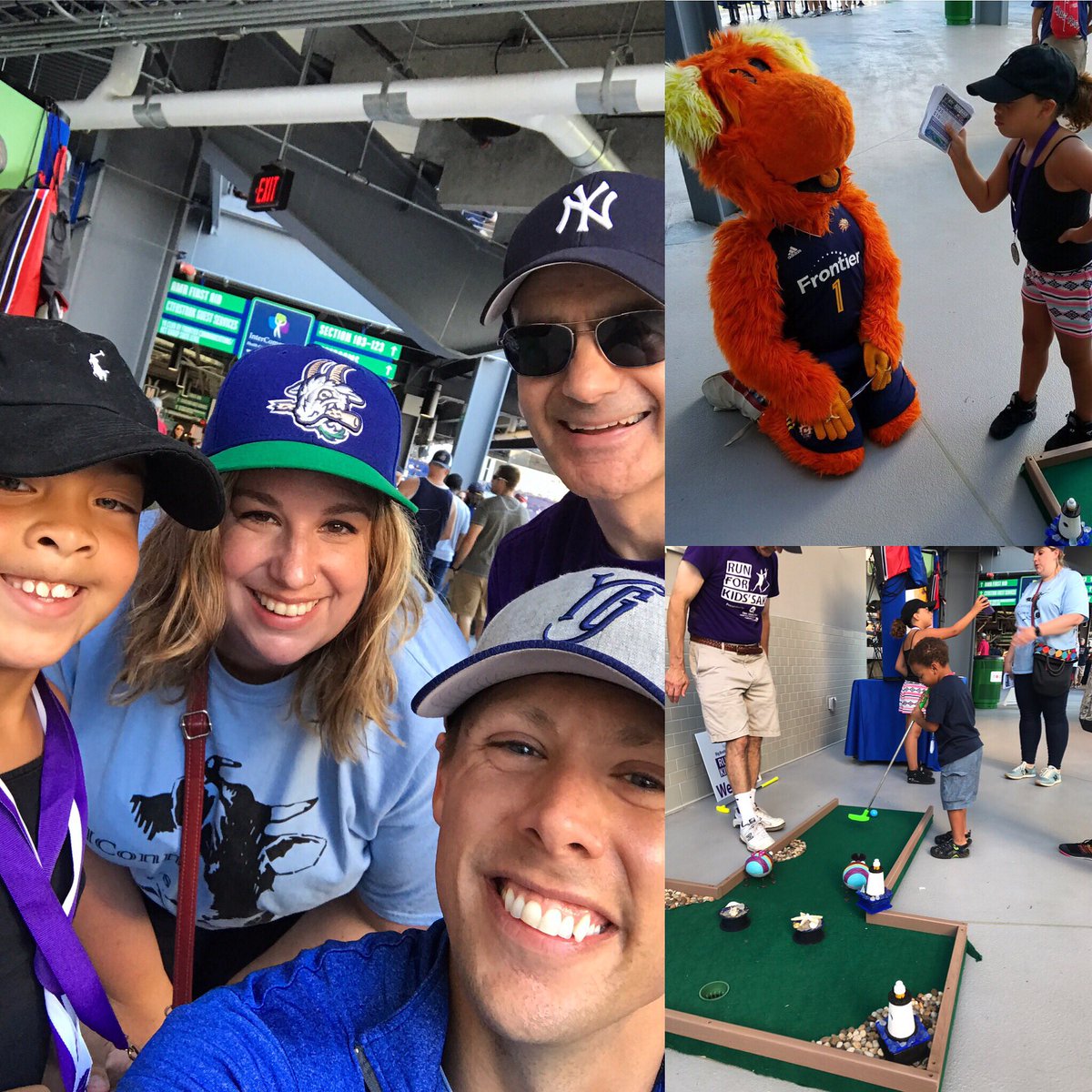 BigsofCT's tweet photo. Can't thank @GoYardGoats, @YardGoatsAGM, &amp; @timrexx enough for hosting us all weekend to promote #RunForKidsSake! We had a blast! https://t.co/0Qs6FLQN38