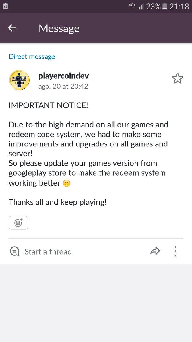 playercoinworld's tweet image. ** IMPORTANT NOTICE, UPDATE AVAILABLE **
Thanks all Investors and players.