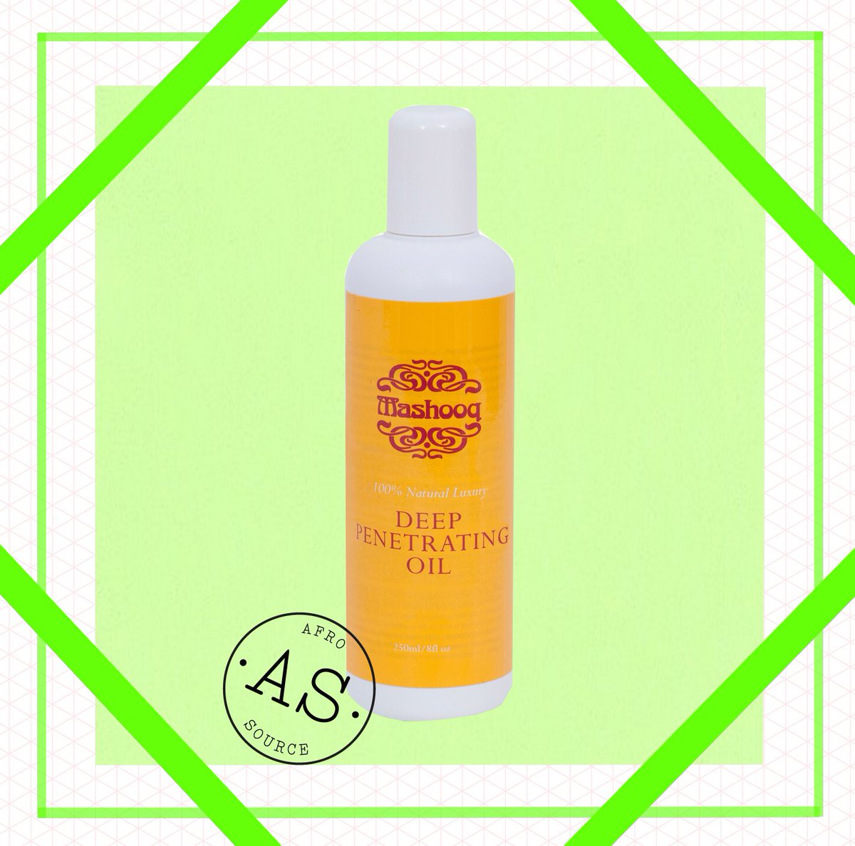 afrosource's tweet image. Our founders favourite. Mashooq Deep Penetrating Oil is a unique blend of six oils. Perfect for wash day routines.
afrosource.co.uk