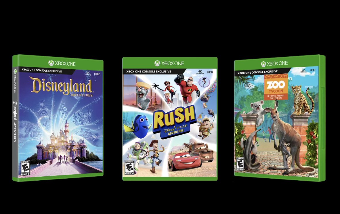 laten vallen Bukken draaipunt Daniel Ahmad on Twitter: "Three new remasters announced. Disneyland  Adventures, Pixar Rush and Zoo Tycoon (I think these were Kinect games)  https://t.co/P7PwHtYBwK" / Twitter
