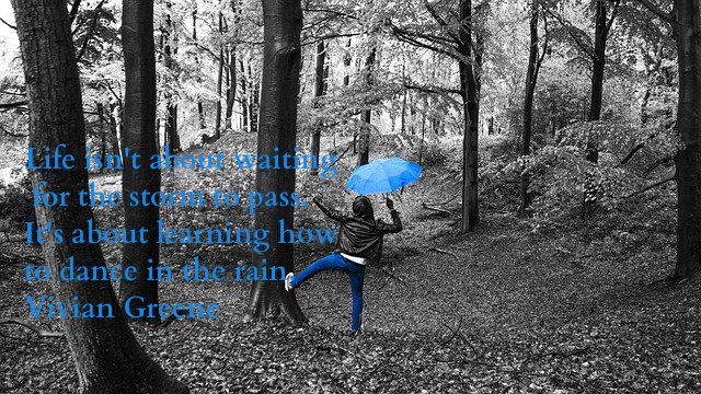 IrisaServe's tweet photo. Have you learned to #dance in the #rain?
#quote, #positive, #life, #storm #inspirational 
 #ThinkBigSundaywithMarsha https://t.co/47KoC95zYo