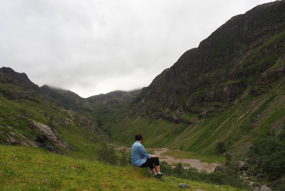 There's no chance they used to take cattle up here, is there? 😱🐄  I only just managed! ow.ly/XlgI30exMnB #LostValley #Glencoe #MyTiso