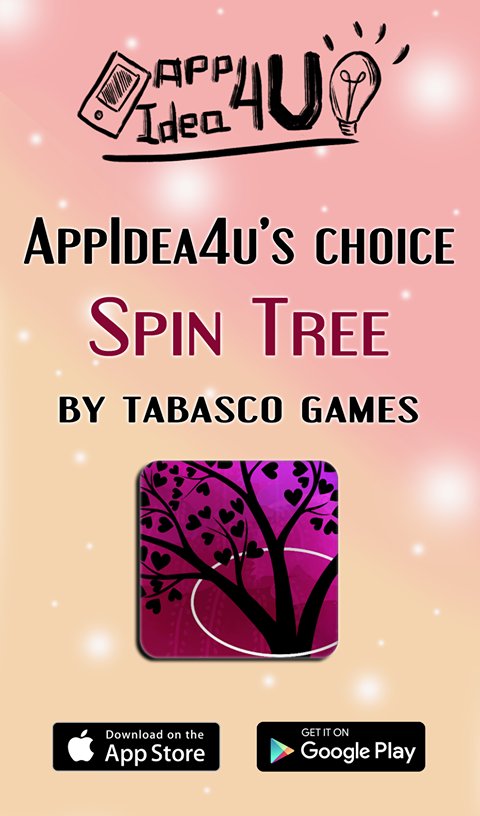 AppIdea4U's tweet photo. Appidea4u's choice  SpinTree by tabasco game
https://t.co/xqPnMMUwny

#Website #collection #gamer #gamedev #mobilegames https://t.co/z5iUHjyuFP