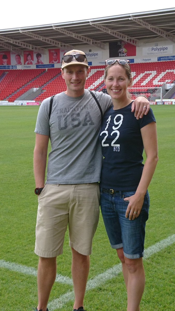 sheilaedmunds's tweet photo. @donnybelles @drfc_official Belles Reunited . Canadian Liz Hanson and husband back at the Keepmoat #Honeymoon #memories #onceabelle https://t.co/1McutjJY3b