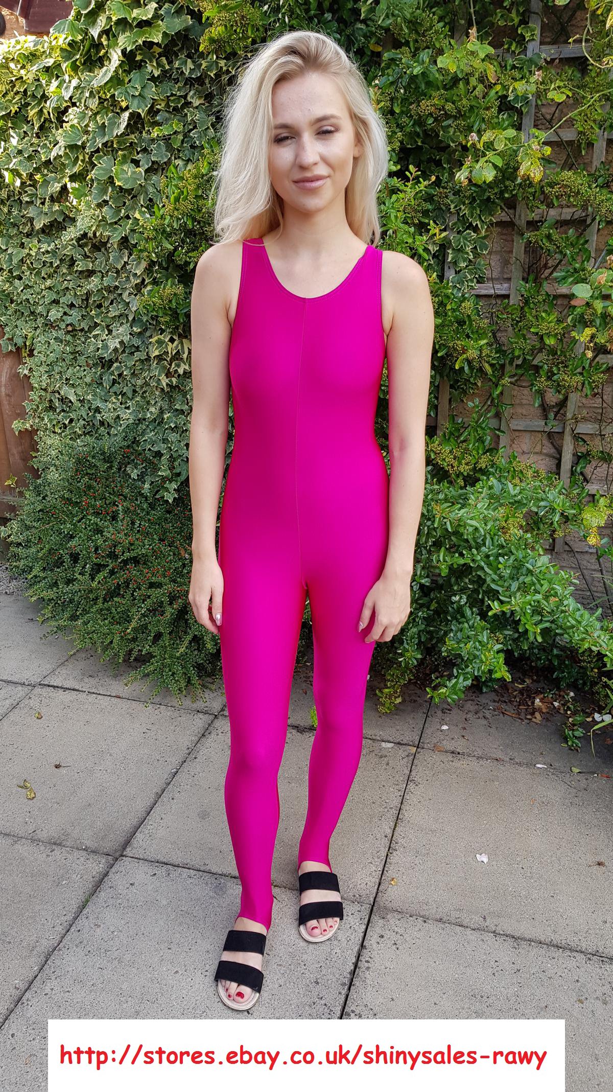 ShinySalesRawy on X: Don't miss our latest video featuring Jodie showing  off a cute Pink Spandex Catsuit! - Download now at  # lycra  / X