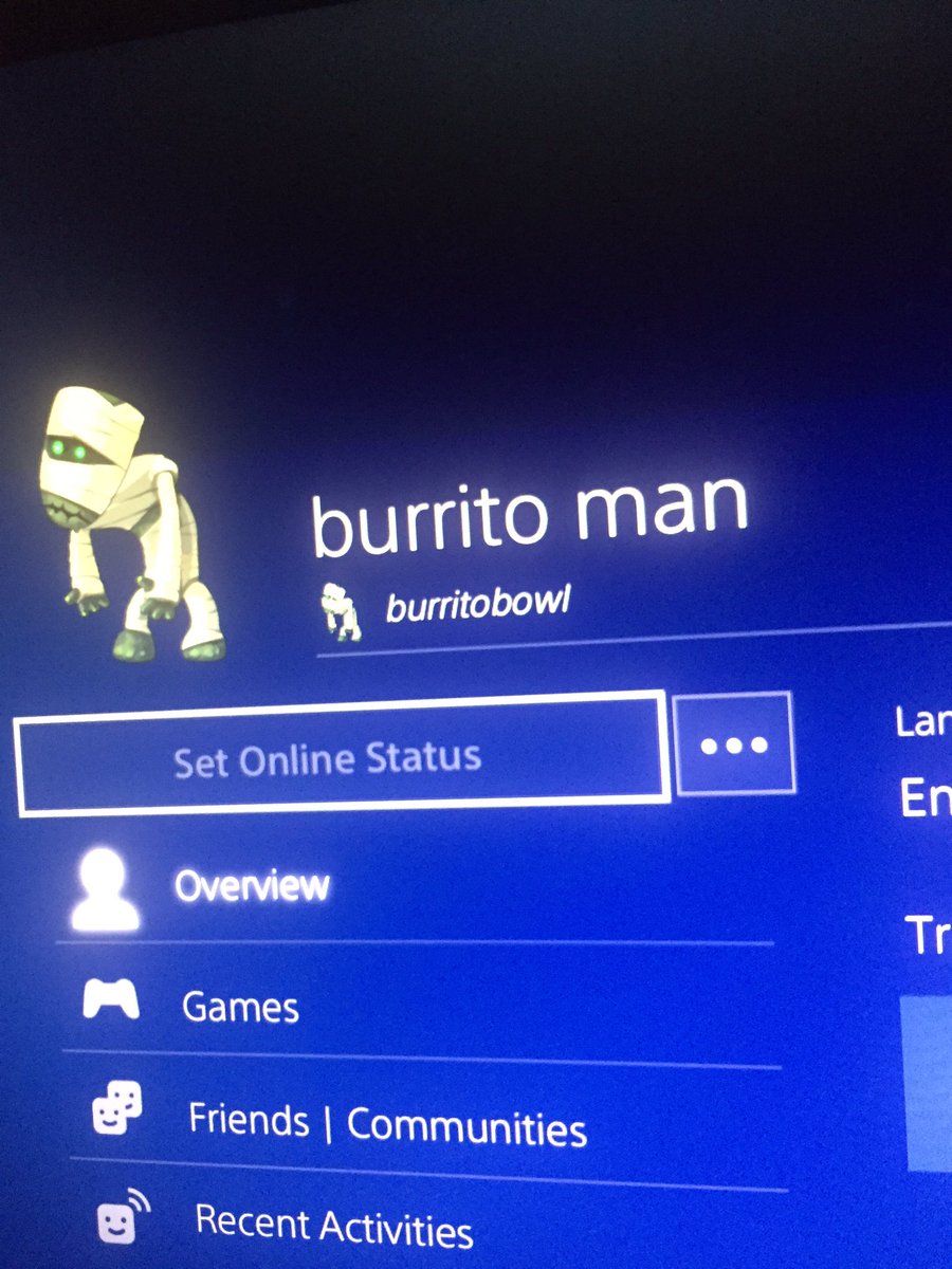 Synq Mods On Twitter Selling The Psn Name Burritobowl I Take