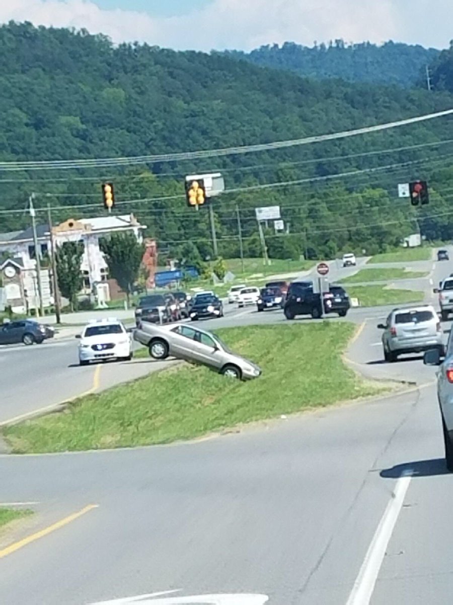 Clark_melton's tweet photo. When you forget you took the car out instead of the 4x4 https://t.co/A1QivIW76Q