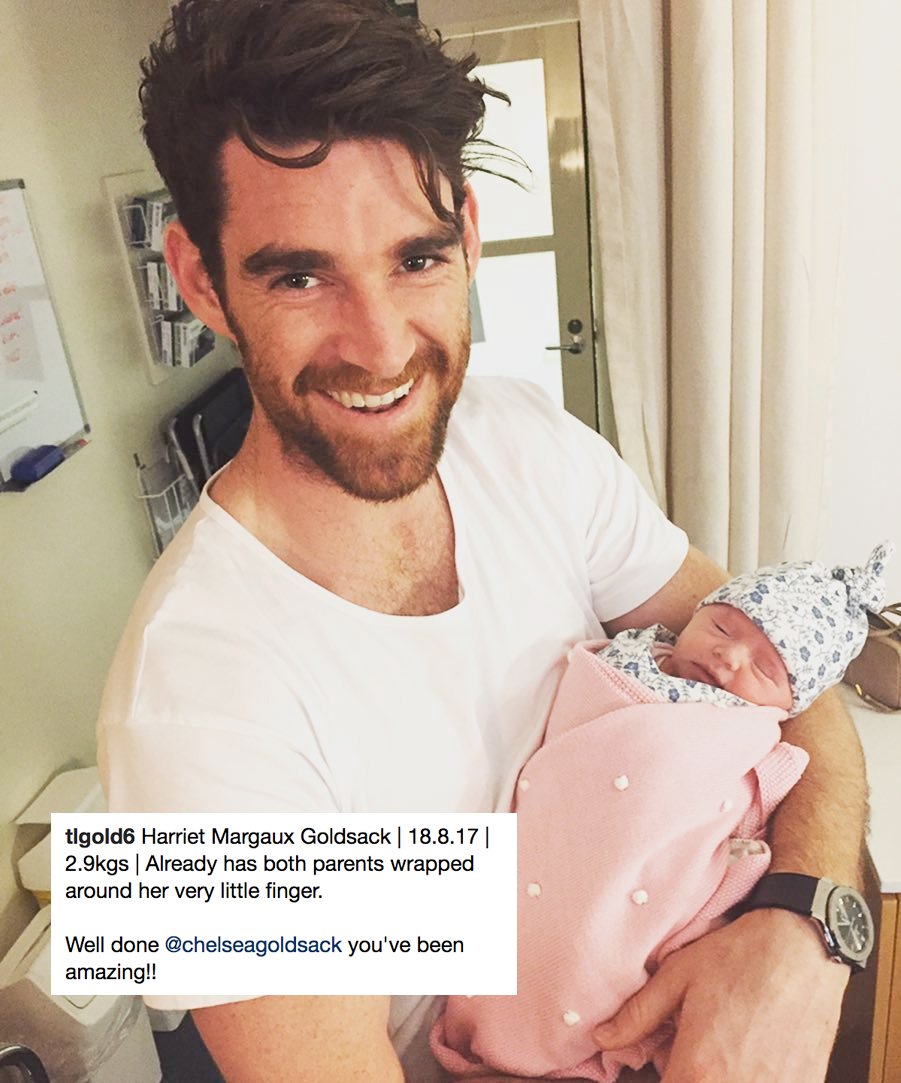 The Golden child 😍
Welcome to the world, Harriet.
Congrats, Chelsea + <a href="/TLGold6/">Tyson Goldsack</a>! #sidebyside