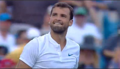 livetennis's tweet photo. Grigor #Dimitrov wins the #Cincinnati title!

Beats Nick #Kyrgios 6-3 7-5 to bag his first Masters 1000 title.
Back into the top 10 he goes! https://t.co/sMe9nfcsZN