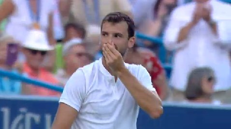 livetennis's tweet photo. Grigor #Dimitrov wins the #Cincinnati title!

Beats Nick #Kyrgios 6-3 7-5 to bag his first Masters 1000 title.
Back into the top 10 he goes! https://t.co/sMe9nfcsZN