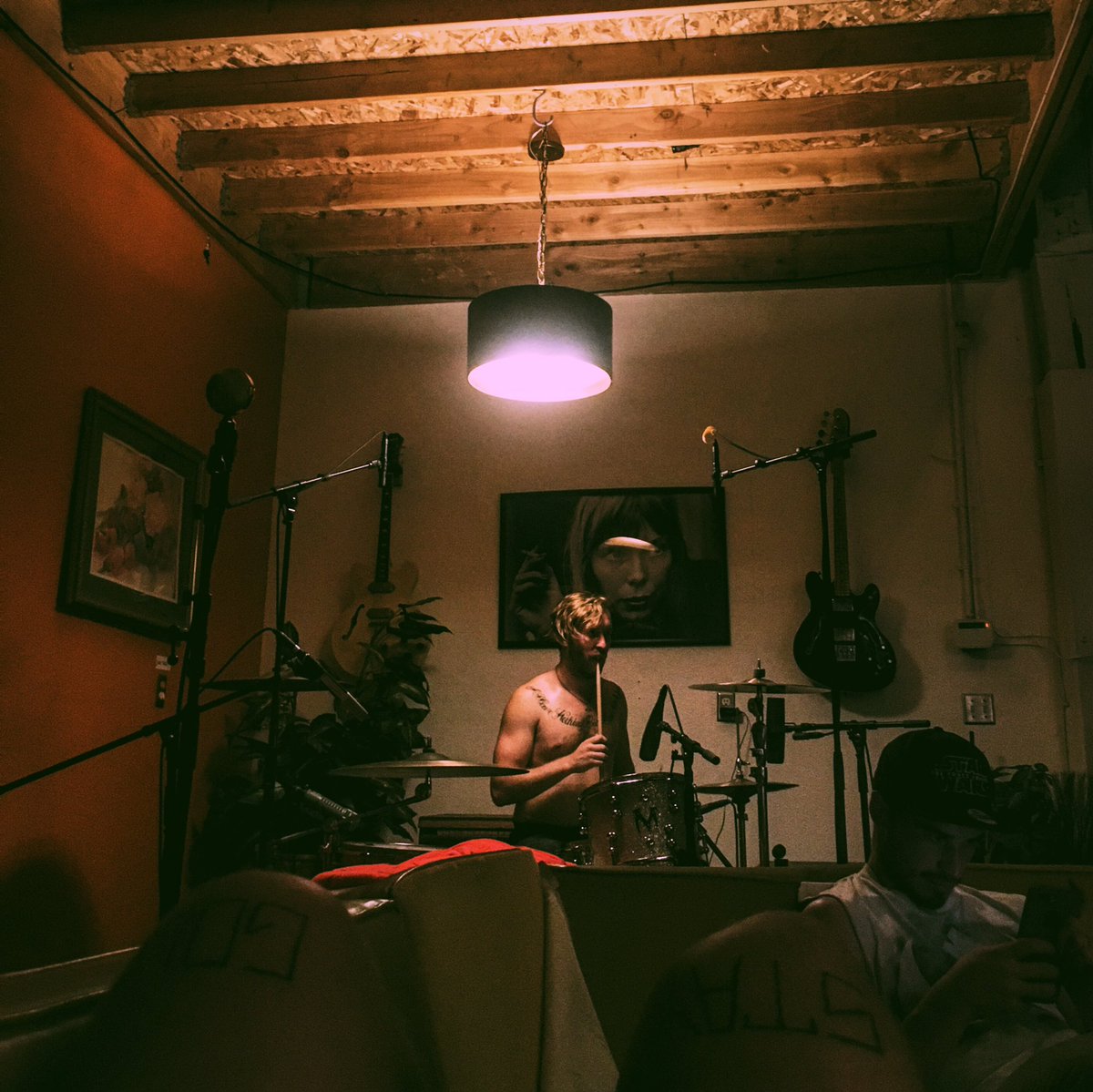 it's happening. 1st album is underway. go time ⚡️🍻⚡️