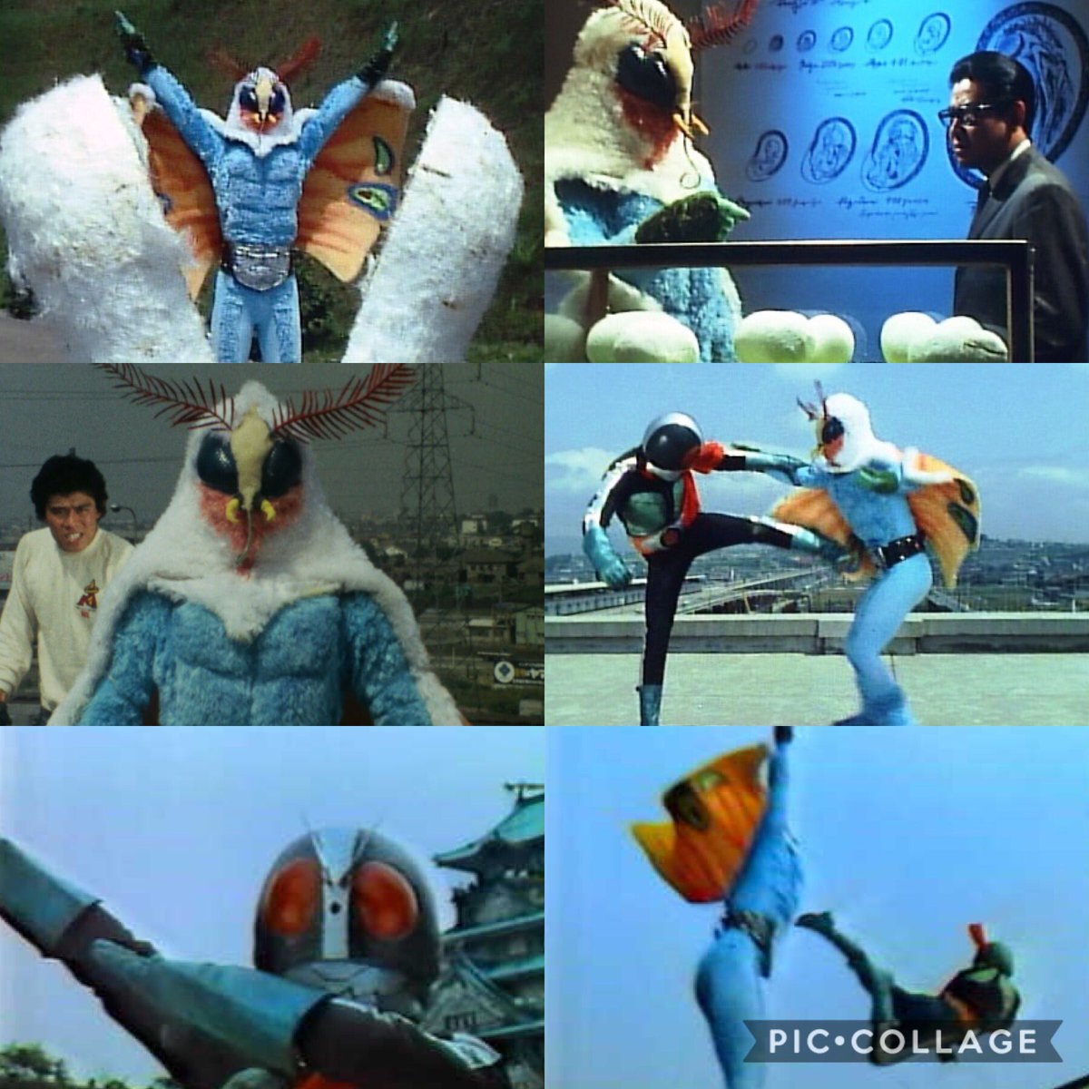 仮面ライダー 第21話「ドクガンダー大阪城の対決！」 昭和46年（1971年
