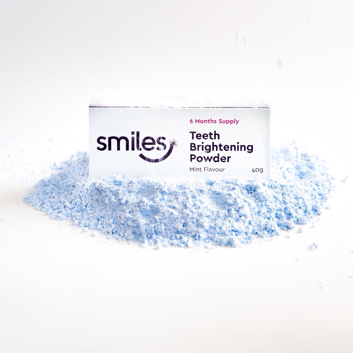 Our lovely little pot of powder comes as a 6 month supply for just £24.99! 💜 #smilespowder