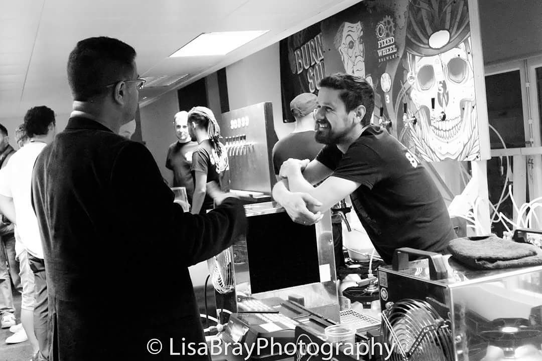 1st stop this wknd <a href="/BeerBazaarBrum/">Beer Bazaar Brum</a> good #Beer &amp; plenty of #smiles great time to get the camera out📷🍻🙂 #beeroclock #bikingforbeer #Birmingham