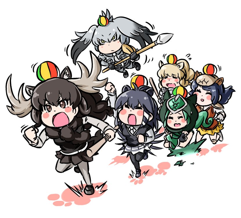 アマナットー 足を取られて車輪が滑ったり ジャパリバスだ マイペースなキャラに スナネコ 遺跡に住んでるキャラと ツチノコ 崩落した橋から落ちる奴らもいて セルリアン 空想の存在も印象的なキャラにする けもの