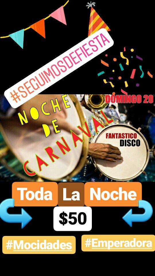 FantasticoDisco's tweet photo. #Hoolaaa te quedaste con ganas de mover el totó⁉
Hoy abrimos las puertas nuevamente 😎👏🎉🎊 #ListasPorPrivado dale #Like &amp; #Rt #NocheDeCarnaval https://t.co/tyqUUFoevE