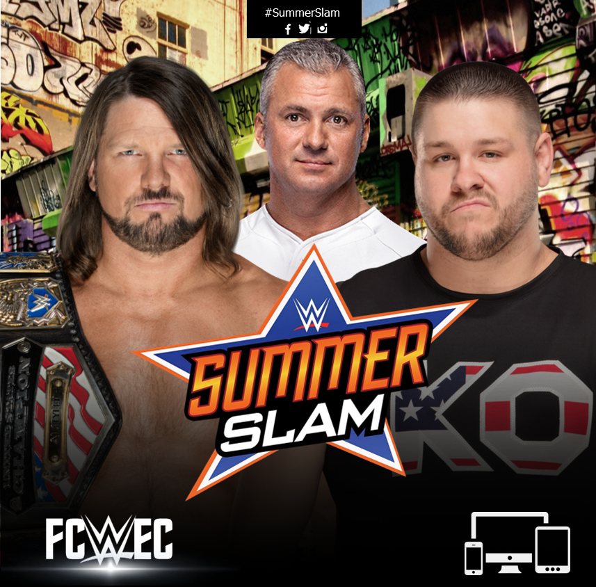 fcwwec's tweet photo. ¡#SummerSlam 2017! https://t.co/vSHDbfpXxa