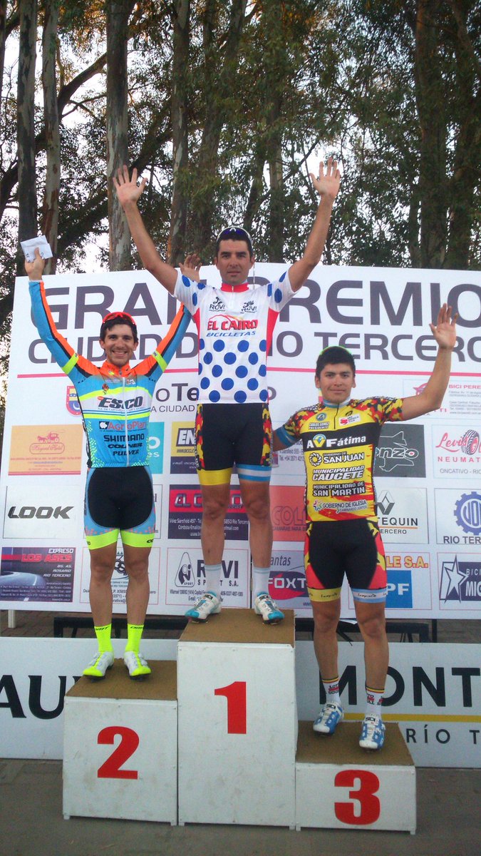 CascosNaranjas1's tweet photo. Segundo puesto en la segunda etapa del #GPRioTercero 

Gracias a todos nuestros sponsor https://t.co/or72qProOd