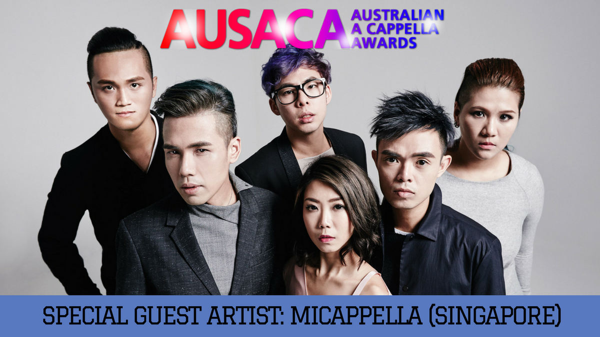 AUSACA #ACappella Awards Spotlight on <a href="/MICappella/">MICappella</a> Special Guest Artist - Open Div. Band Final. Sat 9 Sept 7:30pm ausaca.com/micappella/