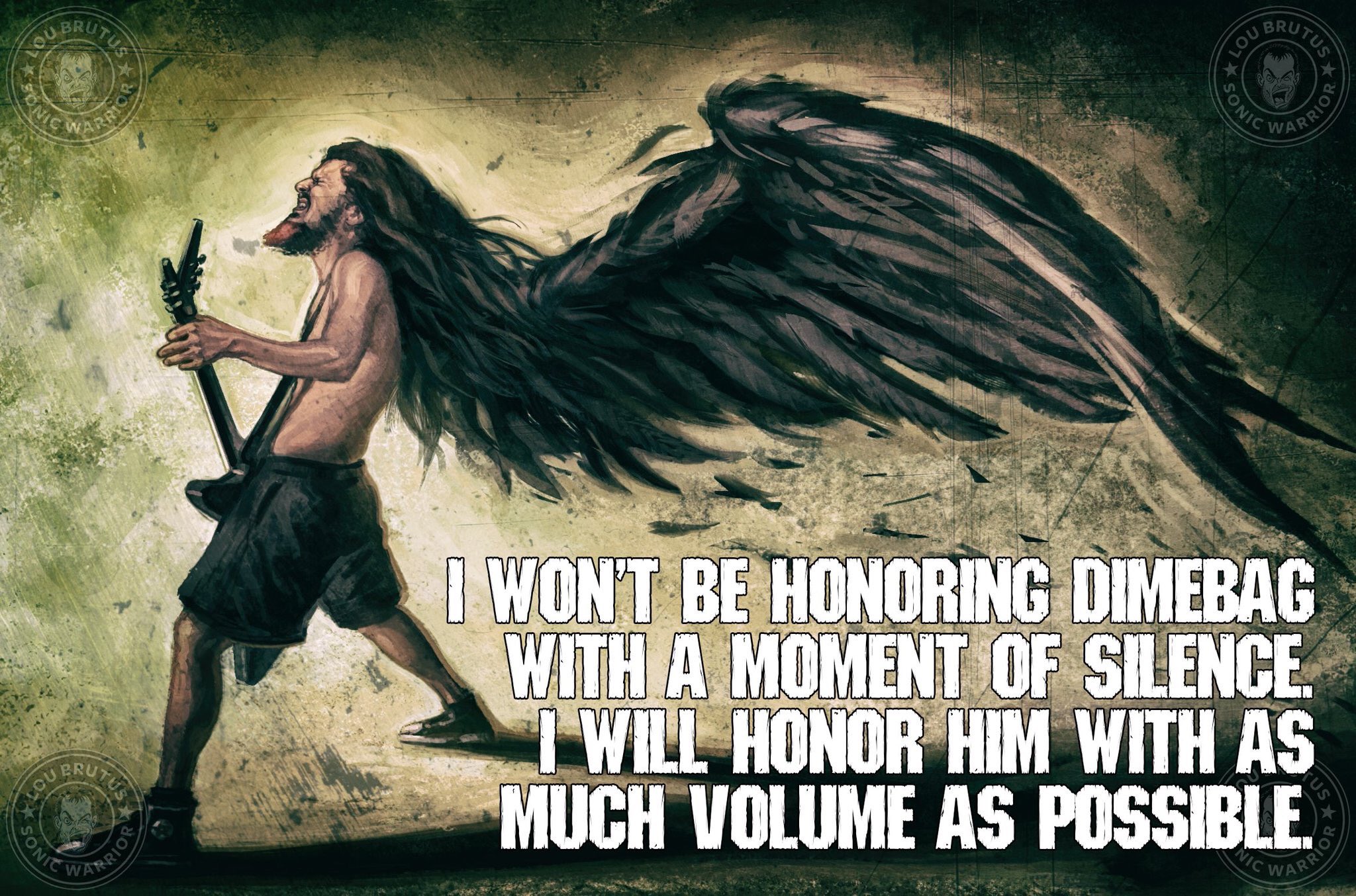 DIMEBAG DARRELL: Happy Birthday to Dimebag Darrell. Sigh.  