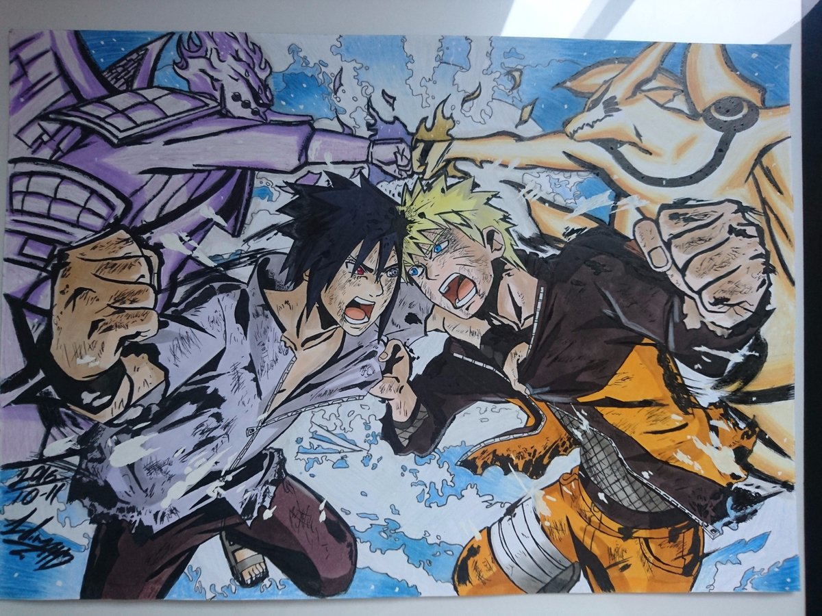 ivan95saga's tweet photo. @rasenkai7 al ver que mi dibujo fue uno de los ganadores eh llorado😢de felicidad por que gracias a tus videos me impulsan a mejorar gracias. https://t.co/PudzfVLeue