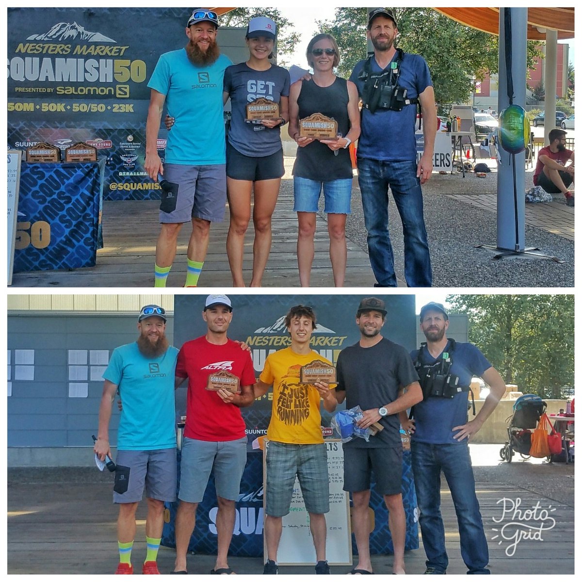 Your men's and women's 50km podium #SQ50