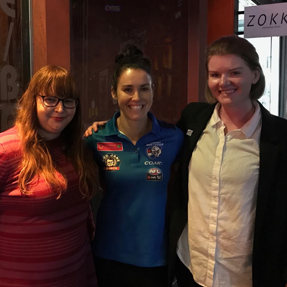 Here it is! Today's special episode with guest <a href="/NickyCal8/">Nicky Callinan</a> from the Western Bulldogs! #AFL #AFLW 

itunes.apple.com/au/podcast/27-…