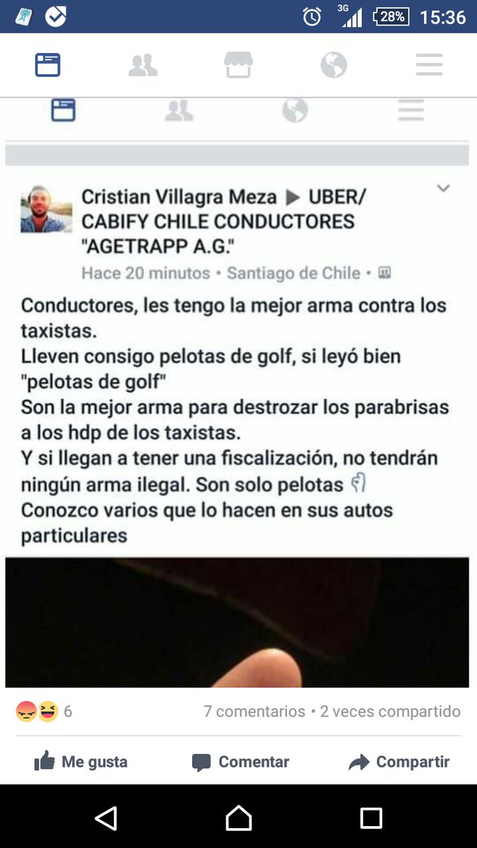 hpinunuri's tweet photo. Así actúan los Delincuentes de @Uber_Chile hasta dónde quieren llegar con su violencia @Carabdechile @Fisca_MTT @PaolaTapiaSalas @biobio https://t.co/liCUDu6MCs