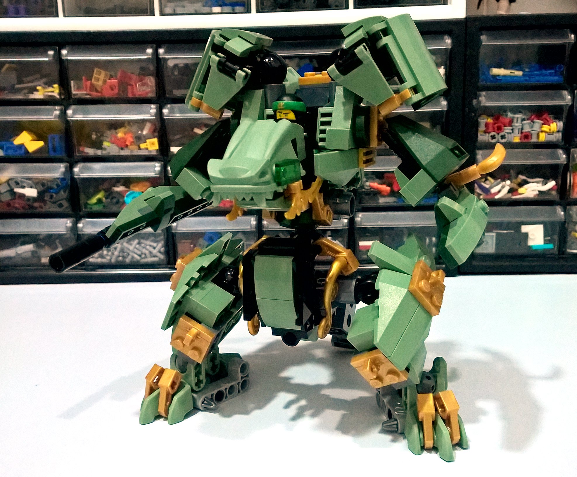 その他 Hivent LEGO Ninjago Green Dragon 70612 Alternate Built