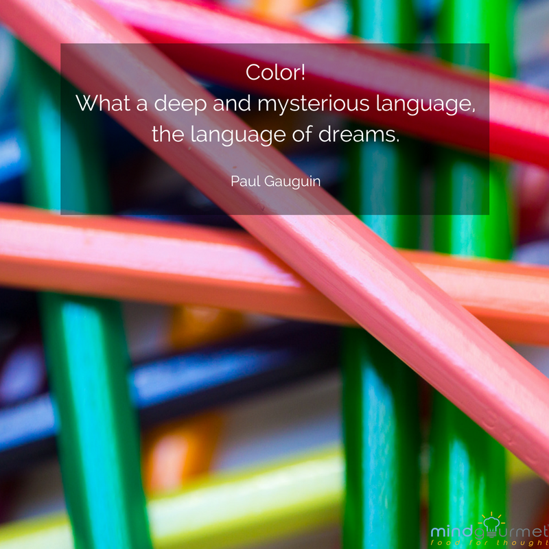 MindGourmet's tweet photo. Color! What a deep and mysterious language, the language of dreams. - Paul Gauguin
#PaulGauguin #color #coloryourlife https://t.co/yCtHhyrC36