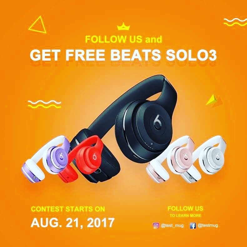 test_mug's tweet photo. FREE BEATS contest ! FOLLOW US to learn more .#Sweepstakes #giveaway #headphone #bluetooth #Earphone #Wireless #gadgets #music #outdoors https://t.co/T9kAbg7s4K