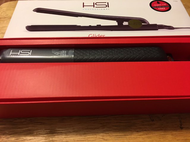 I feel so excited my associates gave me this awesome flat iron by HSI. So blessed with good people in my life.