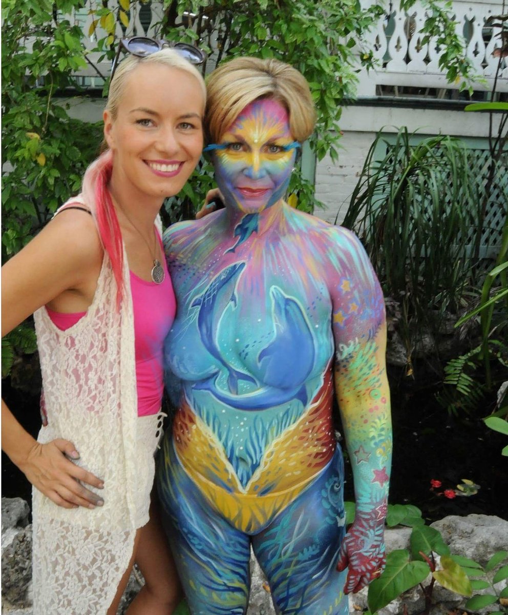 20 Body Painting Artist Key West.