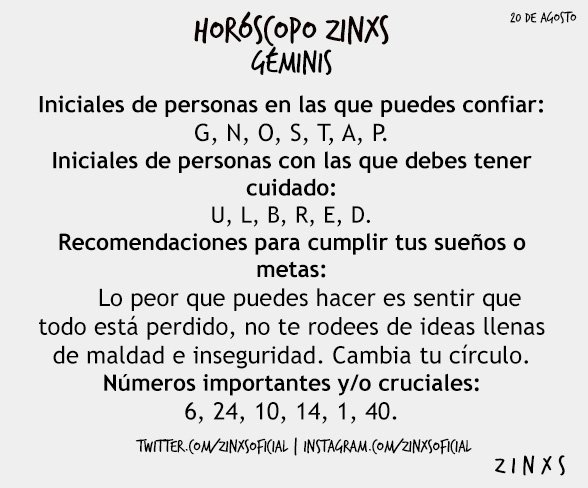 zinos__'s tweet photo. #HoroscopoZinxs #Géminis 
Parte I, II, III &amp; IV. https://t.co/LzD5KPVpY1