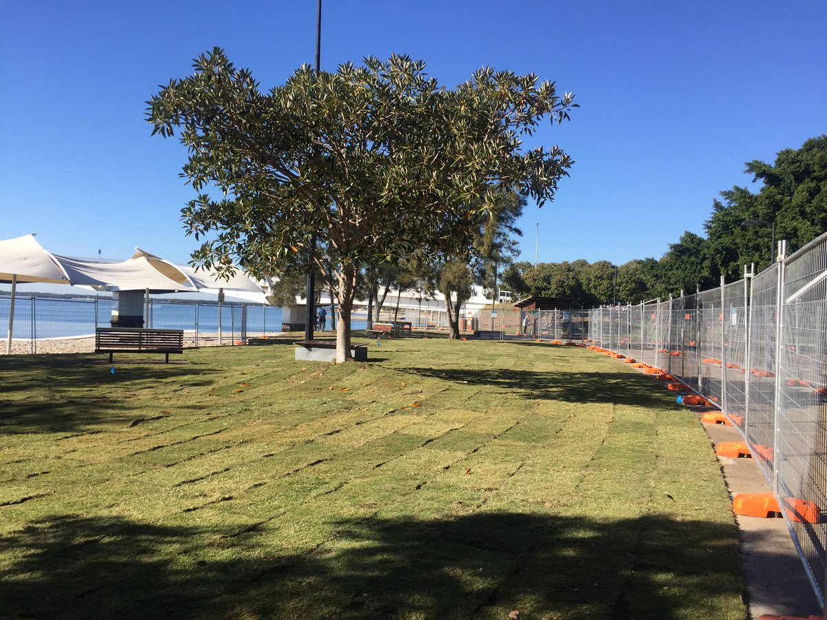 Cam_M_Caldwell's tweet image. Paradise Point Park renovation looking great!! #localwin