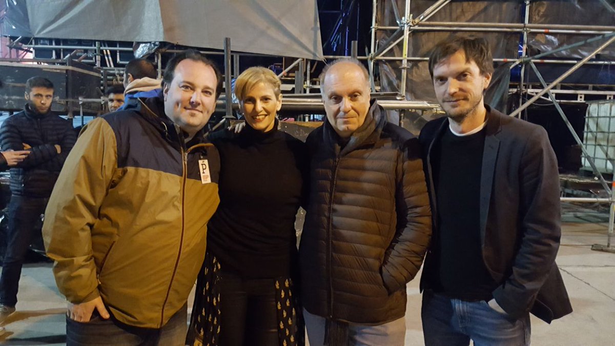rominamanguel's tweet photo. Tecnópolis Federal Jujuy. Cerrando la noche con @herlombardi @joanavarro @martinlucas01 https://t.co/FEvw1BljZa