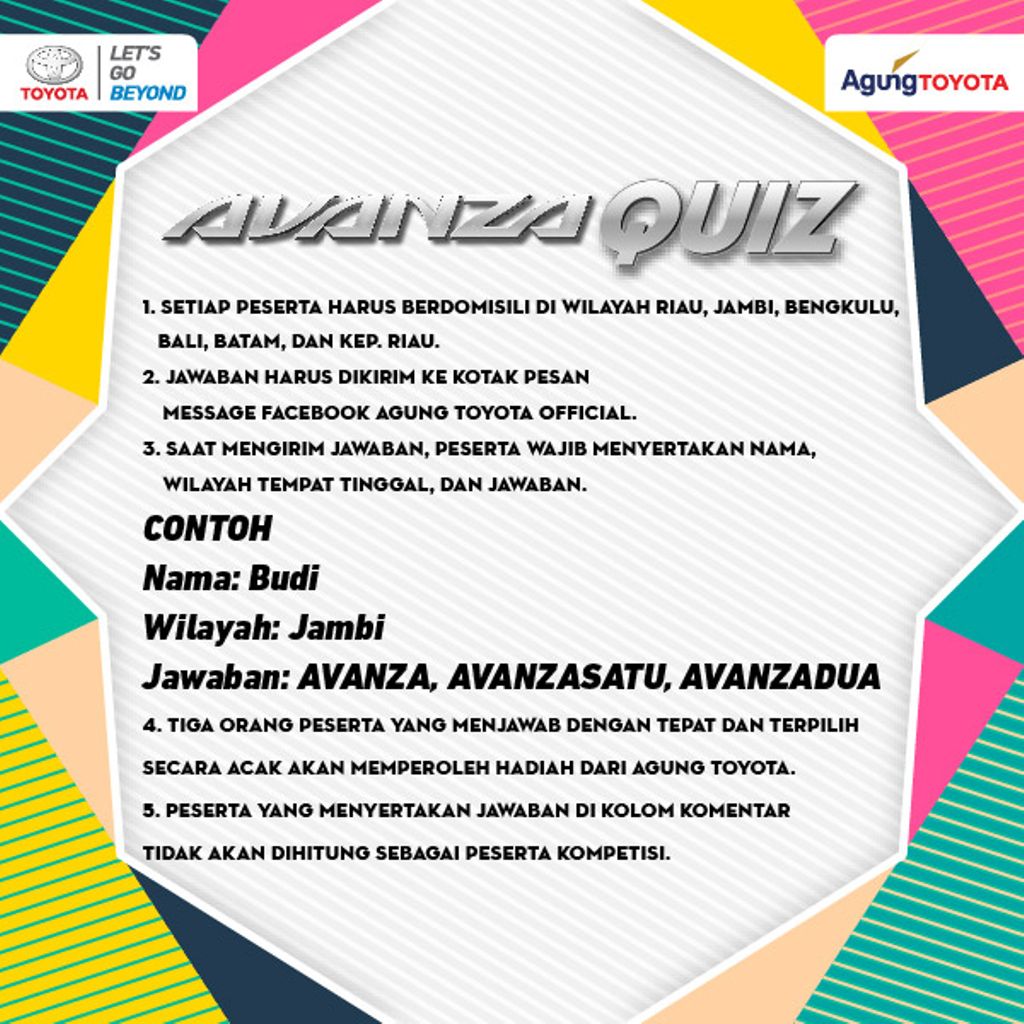 Agung Toyota (@agungtoyotaid) on Twitter photo 