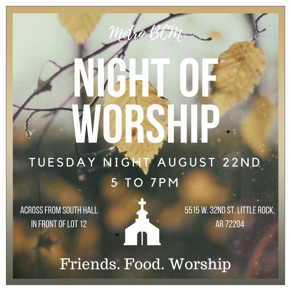MetroBCM's tweet photo. If you are a College student in the Little Rock area come joIn us at the UA Little Rock campus Metro BCM https://t.co/X0cABcQb6p