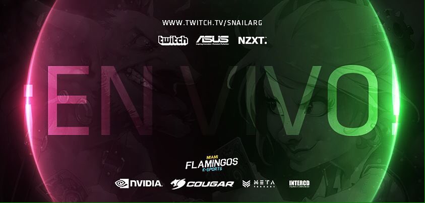 miamiflamingos's tweet photo. #Hearthstone | STREAM ON!

Come and support @SnailArg!

https://t.co/EJJBBSiSRj

#GoFlamingos #GOMF #GoSnail 🐌 https://t.co/anvTQJgGd3