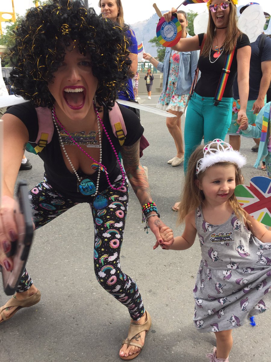 So happy to be apart of #kamloopspride