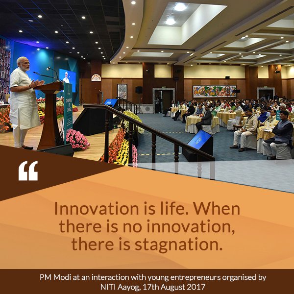 Innovation is life. Without innovation comes stagnation.