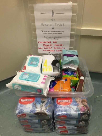 A bloody brilliant haul collected with the help of volunteers Rachel and Claire. Soon on its way to <a href="/Trinity_Winch/">Trinity Winchester</a>! 👏💕