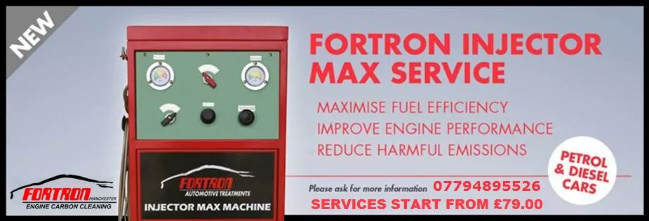 Engine carbon cleaning in Manchester - FortronMCR