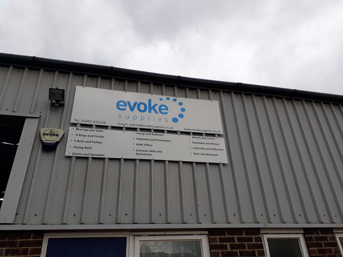 Our new signs are up at the Oxford branch! Thank you to <a href="/SignsExpress/">Signs Express</a> for their excellent work.