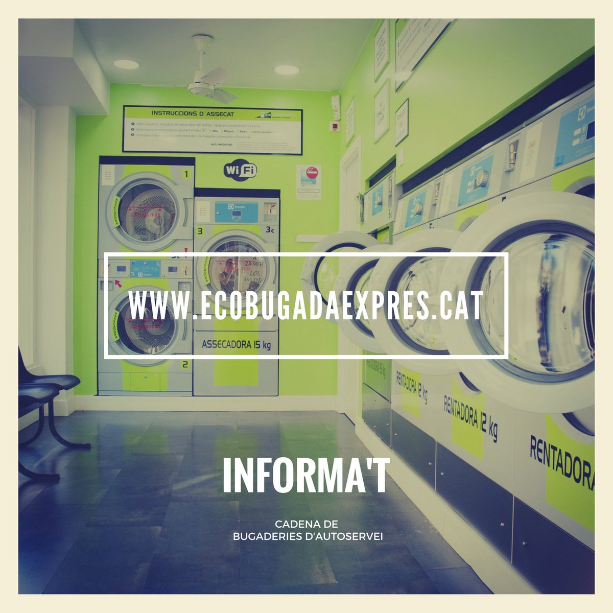 EcoBugadaExpres's tweet photo. Vols muntar un #negoci com aquest? Contacta'ns i t'informem ☎️ (+34) 636 96 86 76 📨 info@ecobugadaexpres.ad #bugaderies #Catalunya #Andorra https://t.co/bAytMfgZiB